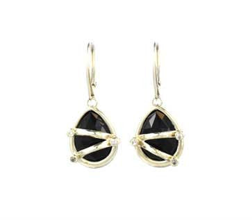 Black Onyx Earrings